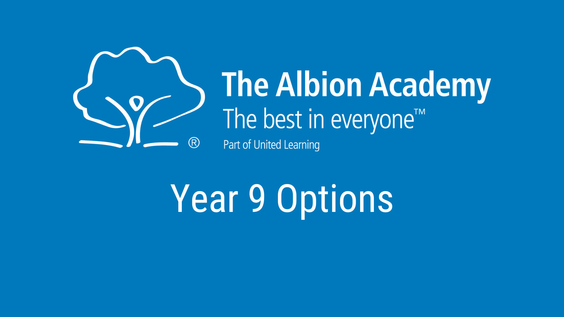 Year 9 Options Presentation