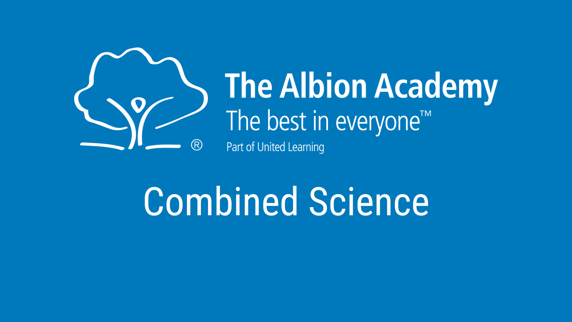 GCSE Combined Science