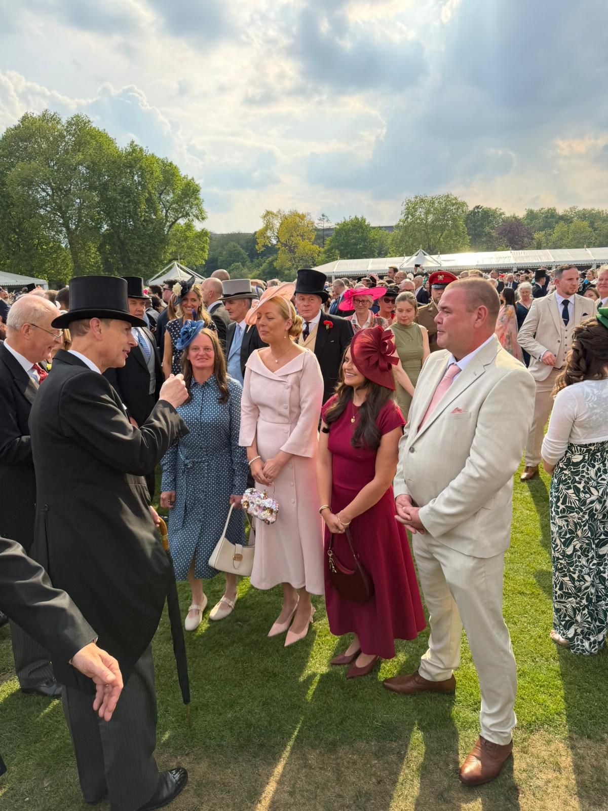 Staff Honoured with Buckingham Palace Invitation for Outstanding Community Service